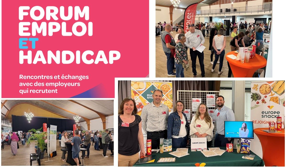 Forum Emploi et Handicap de Cholet en juin 2024.